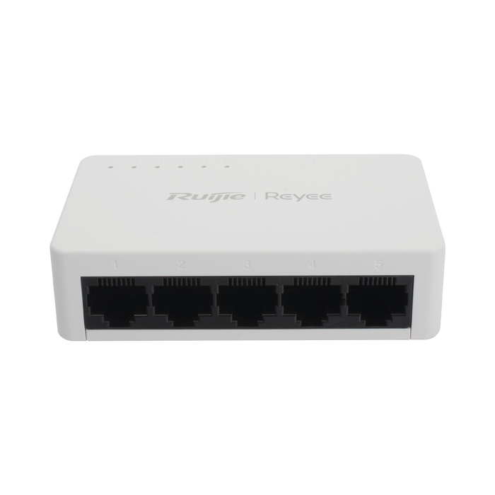 Switch no PoE no administrado, con 5 puertos 10/100 Mbps