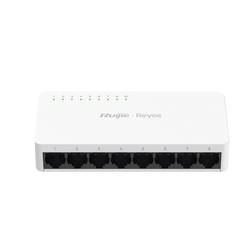 RG-ES08G-L Switch no PoE no administrado, con 8 puertos Gigabit