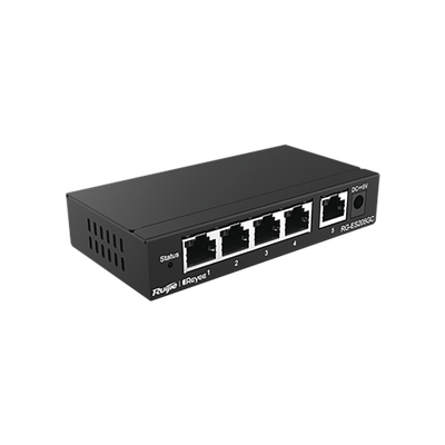 Switch Administrable con 5 puertos Gigabit, gestión gratuita desde la nube - Toer