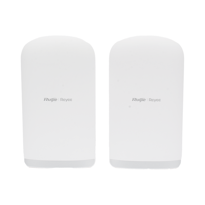 Kit completo Punto a Punto Pre-Configurado hasta 5 Km listos para enlazar, administrable en la Nube, Banda 5Ghz AC WAVE2 MU-MIMO 2X2, Puertos 10/100/1000