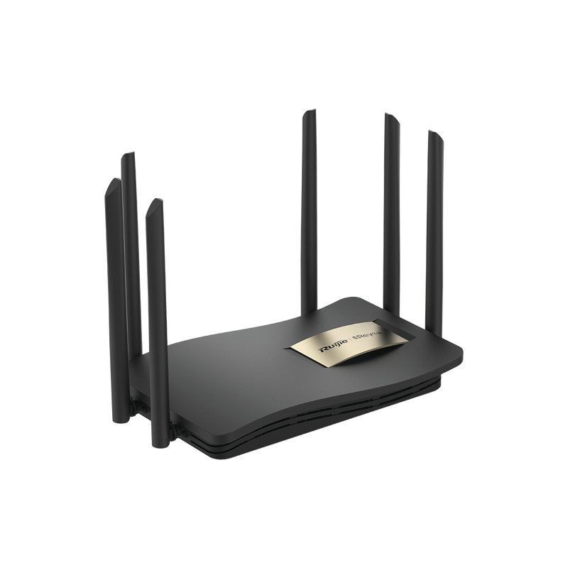RG-EW1200GPRO Home Router inalámbrico MESH WI-FI 5 2x2 doble banda 1 puerto WAN Gigabit y 3 puertos LAN Gigabit, hasta 1,267 Mbps.