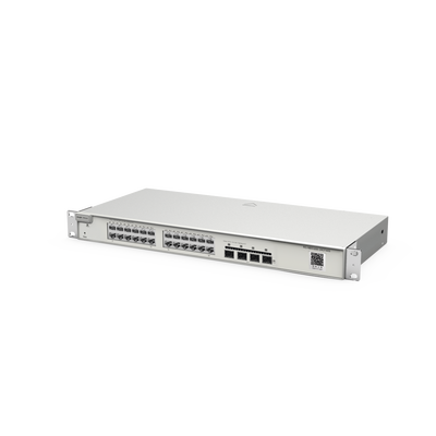 Switch Administrable Capa 2+ Plus, con 24 puertos Gigabit, 4 puertos SFP+ para fibra 10Gb, gestión gratuita desde la nube. - Toer