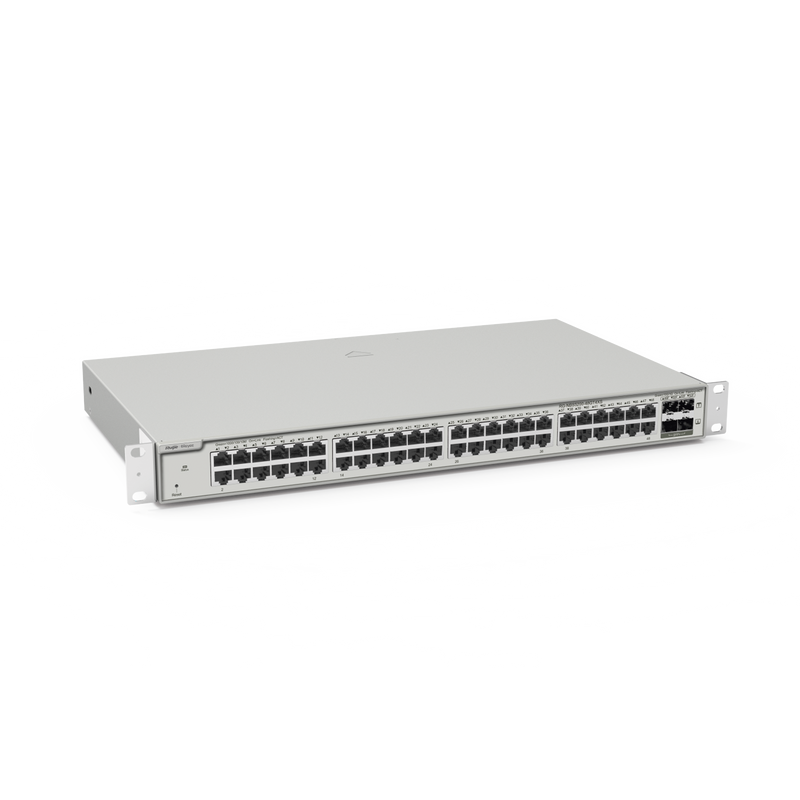 RG-NBS5200-48GT4XS Switch Administrable Capa 3 con 48 puertos Gigabit + 4 SFP+ para fibra 10Gb, gestión gratuita desde la nube