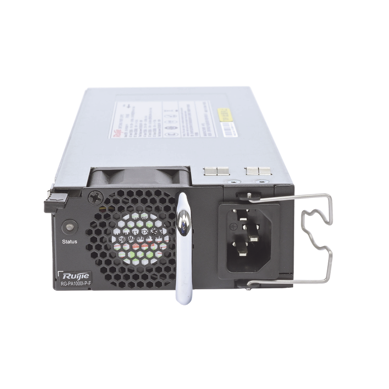 RG-PA1000I-P-F Fuente de Energía Modular, proporciona hasta 740 Watts para Switches Empresariales Ruijie Networks