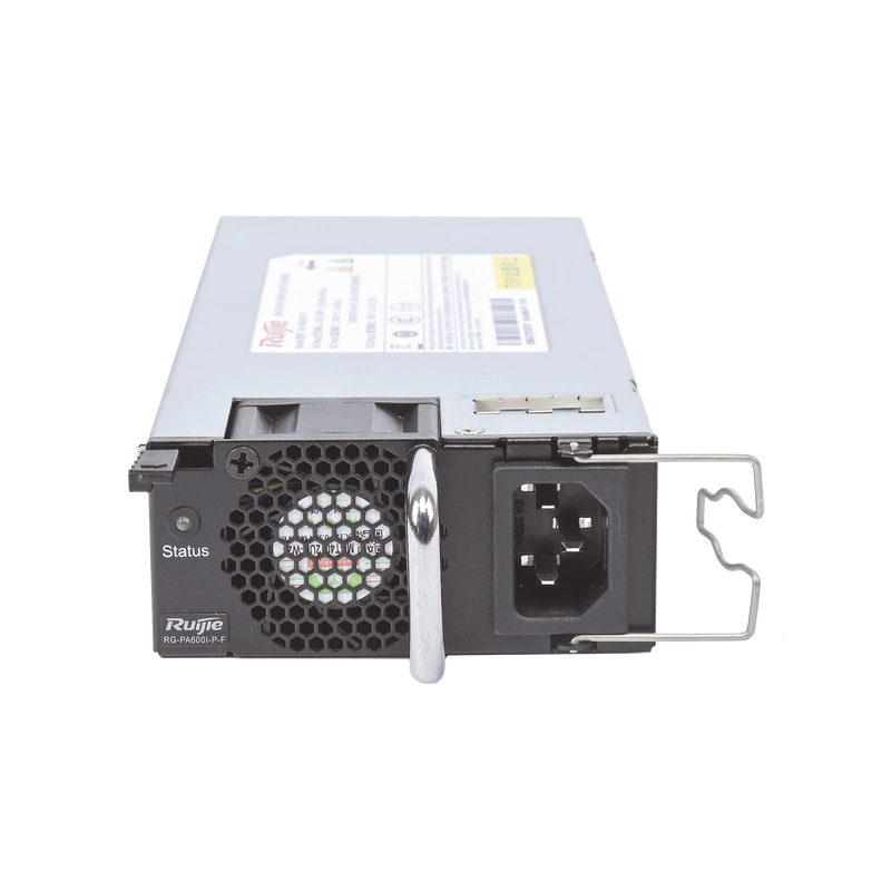 RG-PA600I-P-F Fuente de Energía Modular, proporciona hasta 370 Watts para Switches Empresariales Ruijie Networks