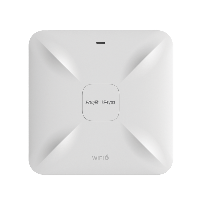 RG-RAP2260 Punto de Acceso Mesh Wi-Fi 6 para Interior, se Instala en Techo o Pared, hasta 512 Usuarios y 2.97 Gbps, Doble Banda 802.11ax MU-MIMO 2x2