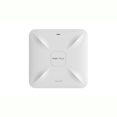 Punto de Acceso Mesh Wi-Fi 6 para Interior, se Instala en Techo o Pared, hasta 512 Usuarios y 3.2 Gbps, Doble Banda 802.11ax MU-MIMO 4x4 - Toer