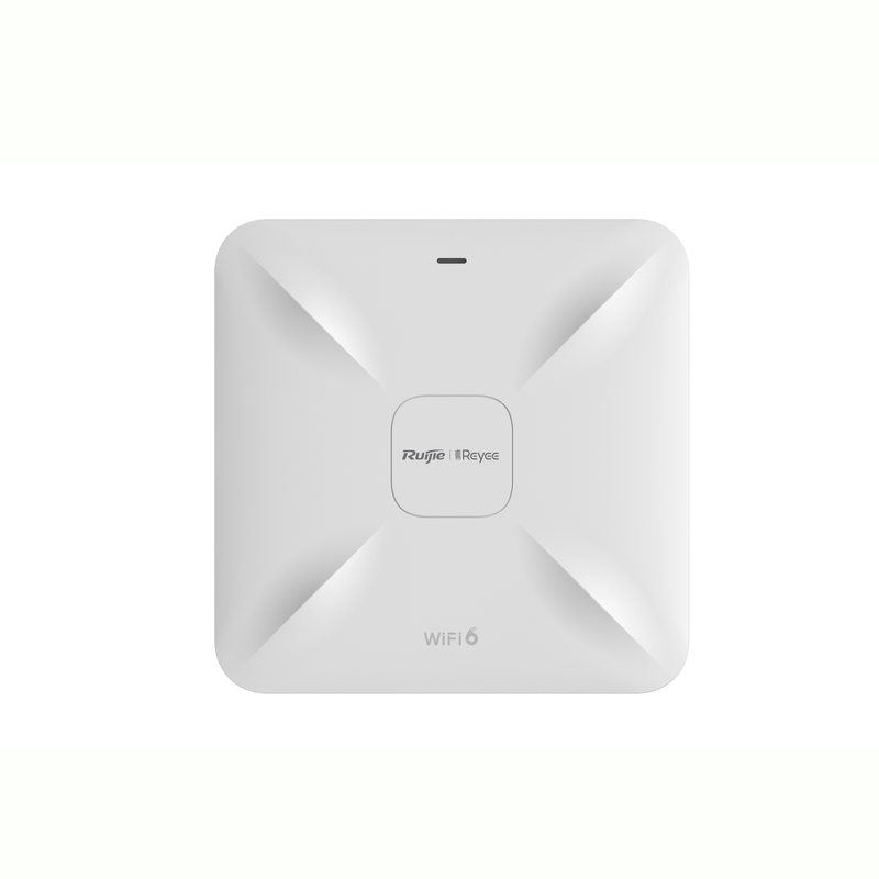 RG-RAP2260(G) Punto de Acceso Mesh Wi-Fi 6 para Interior, se Instala en Techo o Pared, hasta 512 Usuarios y 1.7 Gbps, Doble Banda 802.11ax MU-MIMO 2x2