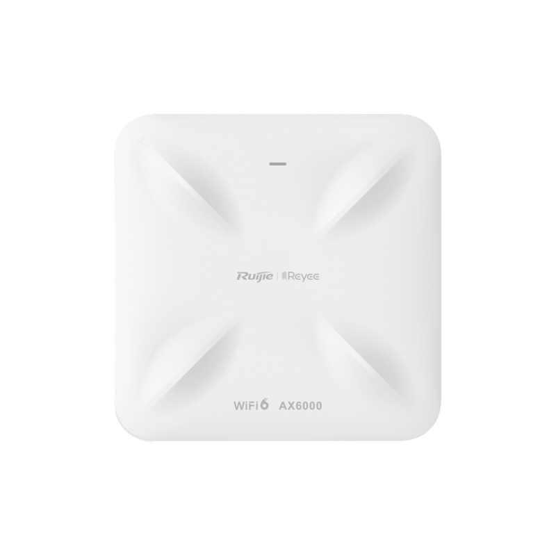 RG-RAP2260(H) Punto de Acceso Mesh Wi-Fi 6 con doble puerto multi-gigabit 2.5G Interior en Techo hasta 5.9 Gbps, doble banda 802.11 AX6000 MU-MIMO 4x4