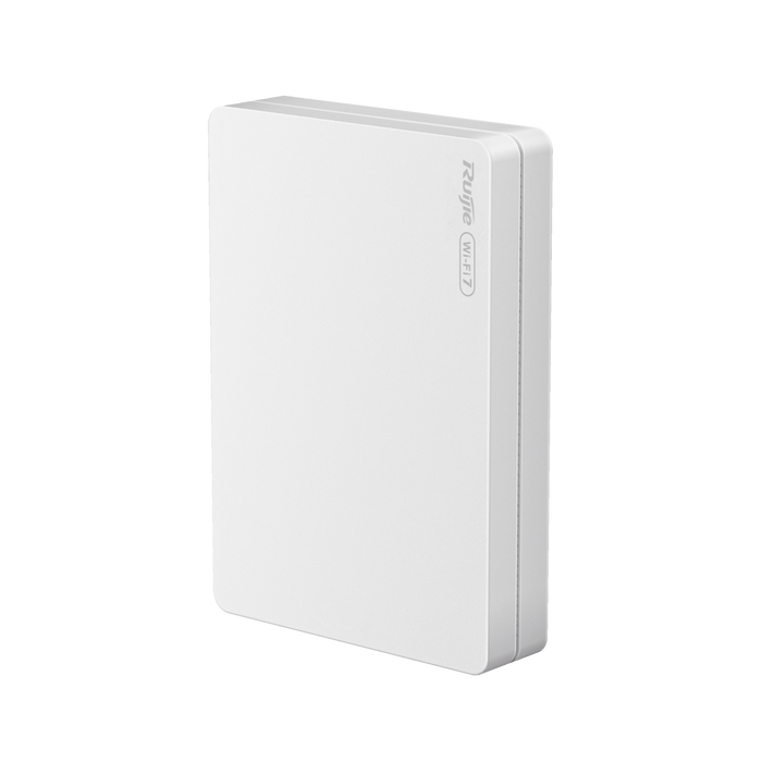 Punto de Acceso Mesh Wi-Fi 7 para interior en pared, hasta 512 usuarios ideal para Hotelería u Oficina.