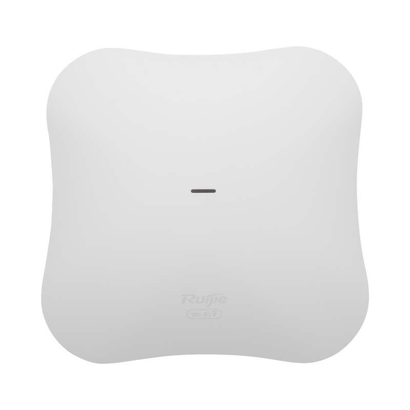RG-RAP73PRO Punto de Acceso Mesh Wi-Fi 7 para Alta Densidad, Tri-banda hasta 600 Usuarios, ancho de banda de hasta 13 Gbps , interior con puerto 2.5Gb y SFP+ 10G, 802.11 BE14000 MU-MIMO 8x8