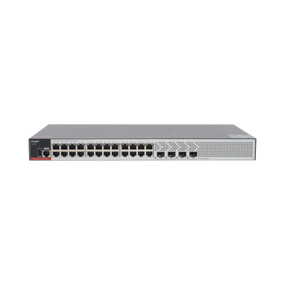 Switch Empresarial, Administrable L2+, 24 Puertos Gigabit y 4 Puertos Uplink SFP 2.5G - Toer