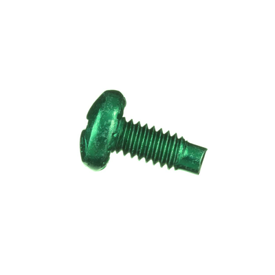 Tornillo de Unión a Tierra, #12-24 x 1/2, Color Verde, Bolsa de 100 Piezas - Toer
