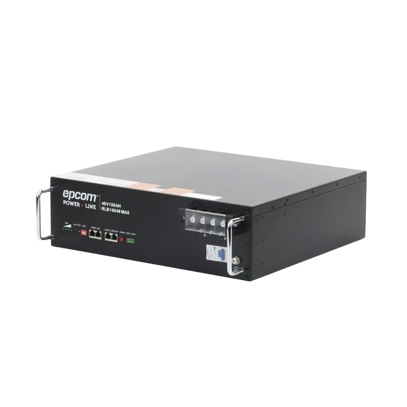 RLB10048MAX Batería de Litio de 4.8 Kwh, 48 Vcc, 104 Ah, 3U de Montaje en Rack.