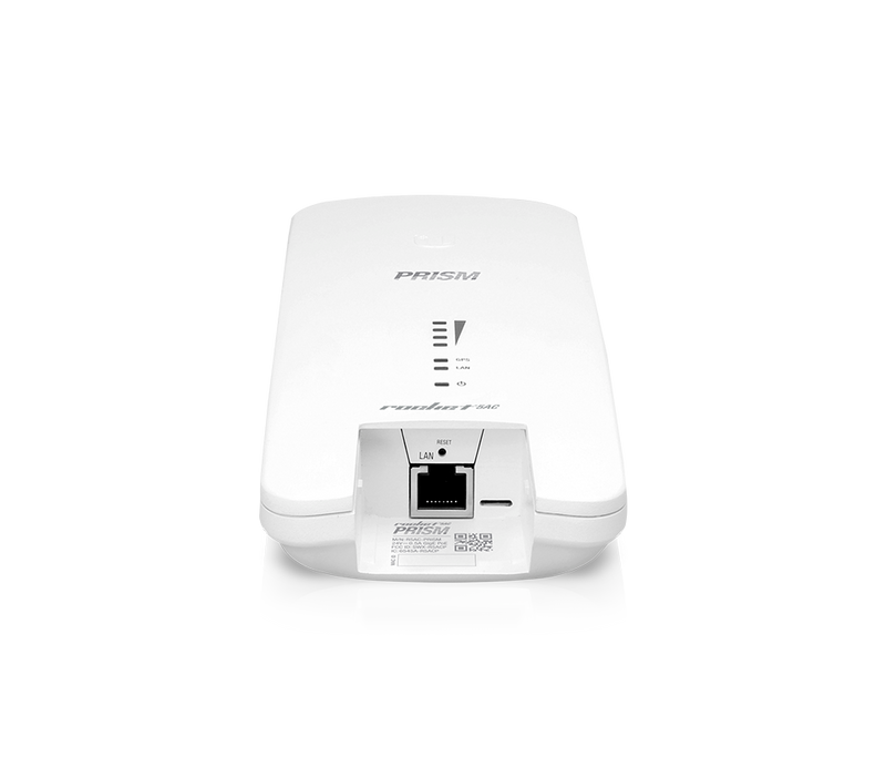 UBIQUITI ROCKET RP-5AC-GEN2 - Radio conectorizado Airmax AC Prism Gen2  de 5GHz para exterior, con tecnología MIMO, 27 dBm y rendimiento hasta 500 Mbps.