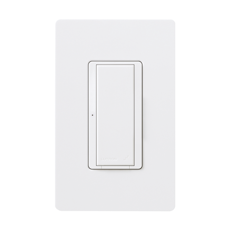 RRD8ANSWH (RadioRA2) Interruptor Inteligente On/Off, requiere cable neutro. 8A, /120V, compatible con RA2Select y RR3.