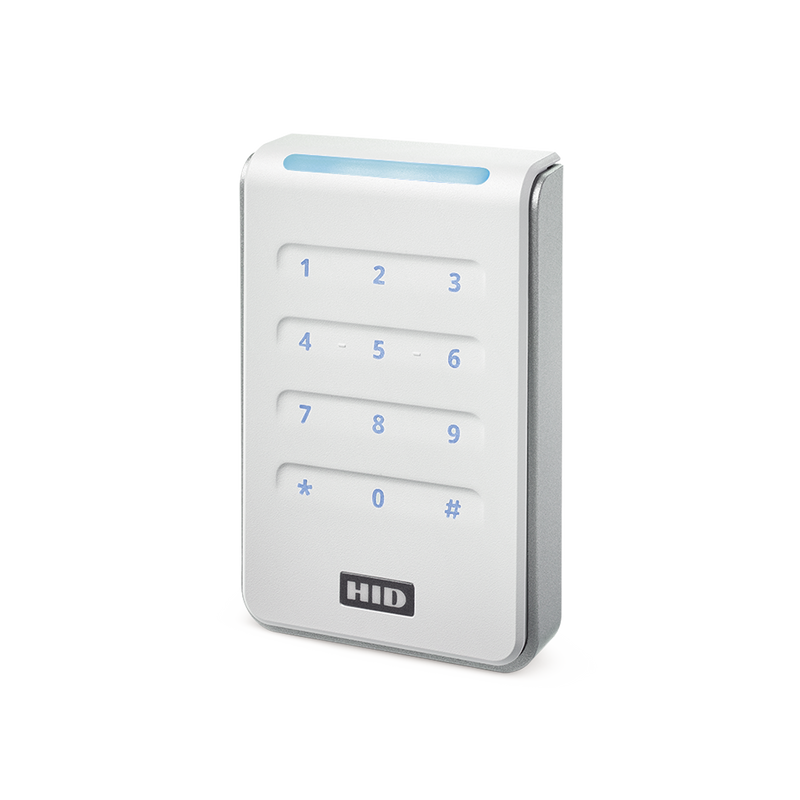 RS40KFW Lector R40 con TECLADO SIGNO WHITE Estandar Multitecnologia/ 40KNWS-00-000000/ Garantia de Por Vida/ Pigtail/Wiegand & OSDP