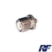 Adaptador en Línea de Conector SMA Hembra a UHF Hembra (SO-239), Níquel/ Oro/ Teflón. - Toer
