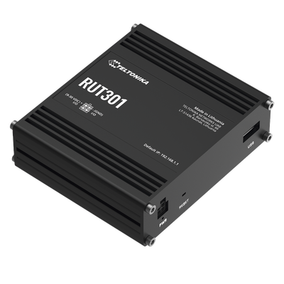 Router Industrial con 5 Puertos Ethernet / RutOS Seguro y Avanzado / Firewall y VPN Integrados / I/O Digital / Administración Remota RMS