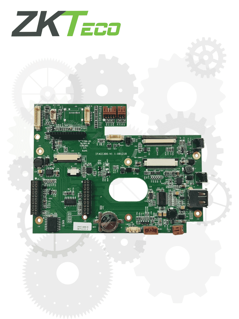 TARJETA PRINCIPAL PARA MODELO CON DOBLE CAMARA  -IFACE800 CLAVE -CRB0001
