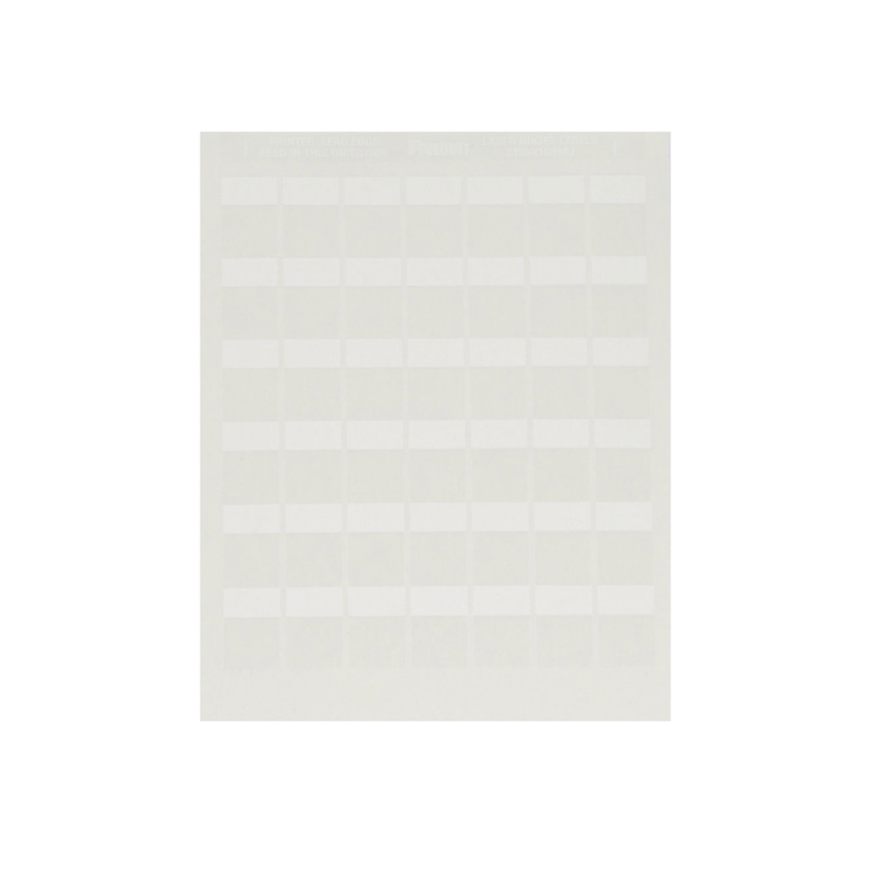 Hojas con 2500 Etiquetas Auto-laminadas para Impresora Láser/Inyección de Tinta, para Cables de 2 a 4.1 mm de Diámetro (18 - 14 AWG)