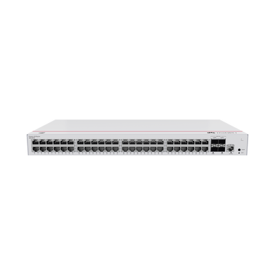 Switch de Acceso Gigabit Administrable  Capa 2 / 48 puertos 10/100/1000 Mbps / 4 Puertos 10GE SFP+ Uplink / ERPS / IMGP Snooping / DHCP Snooping / Administración Nube Gratis - Toer