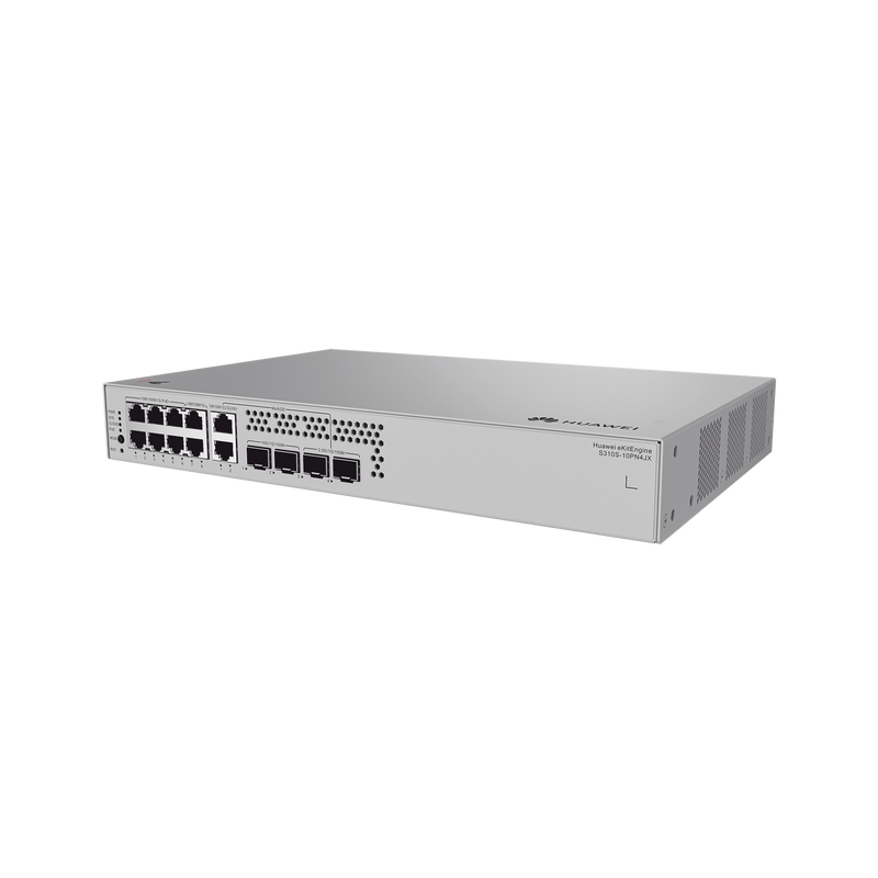 S310S-10PN4JX Switch de Acceso eKit Administrable  / Capa 2+ / 6 Puertos PoE+ Gigabit + 2 Puertos PoE+ Multi-Gigabit (2.5 Gbps) + 2 Puertos Gigabit + 2 Puertos SFP + 2 Puertos SFP+ / PoE Perpetuo / Presupuesto PoE 128 W / Sin licenciamiento