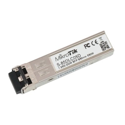 S-85DLC05D Transceptor MiniGbic SFP 1.25G LC Duplex para fibra Multi Modo 550mts
