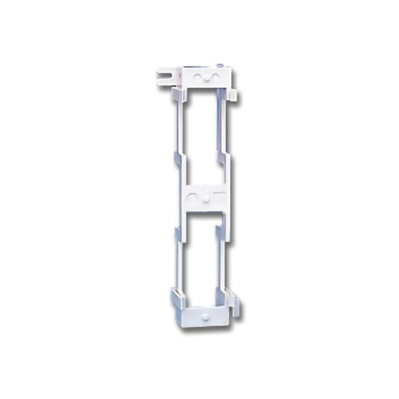 S89B Bracket para Montaje de Regleta S66, Acepta 1 regleta M150 y 1 conector de 25 pares de cada lado