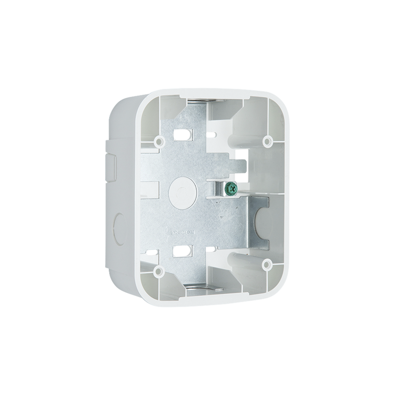 SBB-WL Caja de Montaje en Pared, para Sirena, Color Blanco, Nuevo Diseño Moderno y Elegante