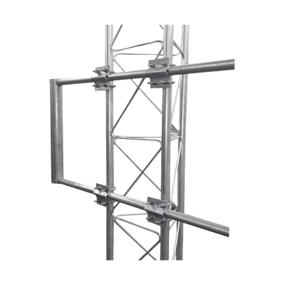 Brazo Uso Rudo para Torre STZ Galvanizado Electrolítico de 170 x 60 cm Tubo 2" Ced 30. - Toer
