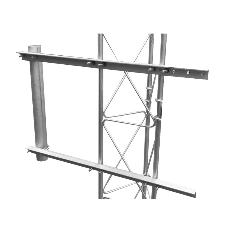 SBL-UNI-2G Brazo para Torre Arriostrada de Ángulo para tramos de 30, 35 y 45 cm de ancho.