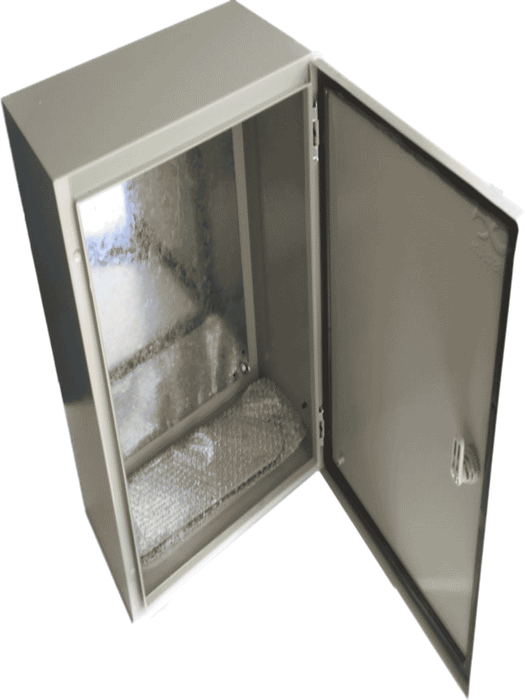 SBE TECH SBE-705025 Gabinete metálico / Alto 70.0 cm  / Ancho 50.0 cm/ Profundidad 25.0 cm / grado IP 65 NEMA 4