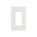 Tapa Color Blanco Satin para interruptor o dimmer Lutron, 1 gang, limpio y moderno - Toer