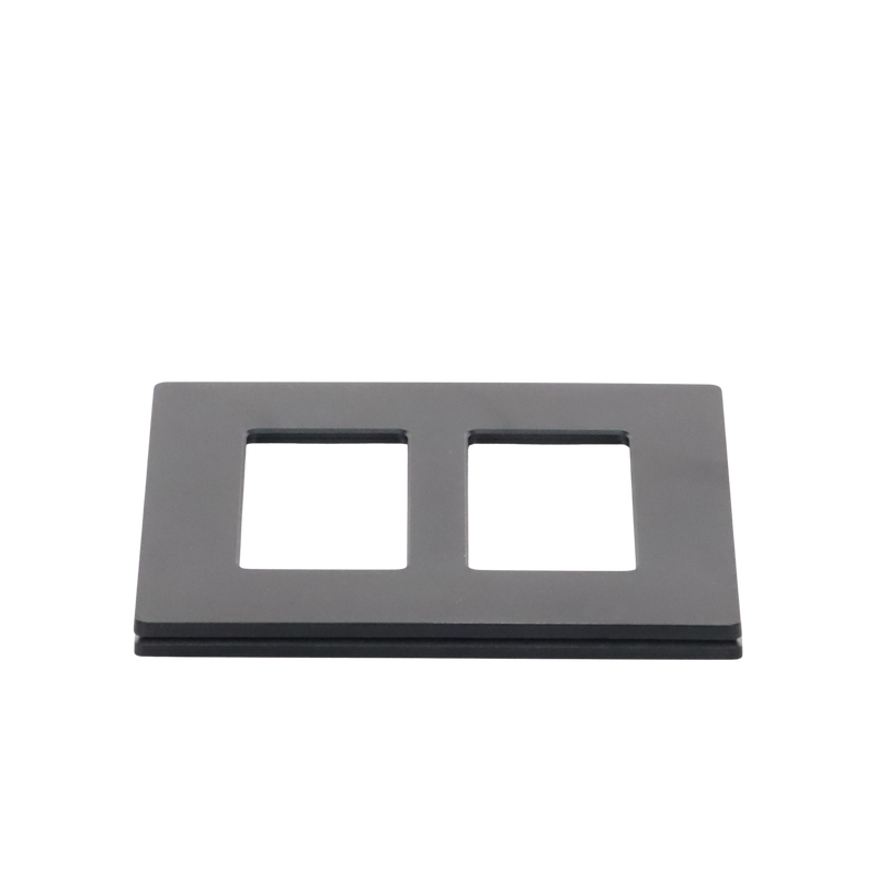 TAPA P/SWITCH /DIMMER 2 ESPACIOS