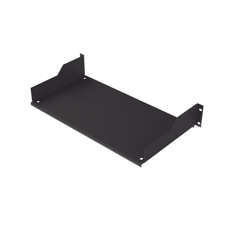 Charola para Rack de 19 de 2 postes, 23.5 cm de Profundidad, 2 Unidades de rack