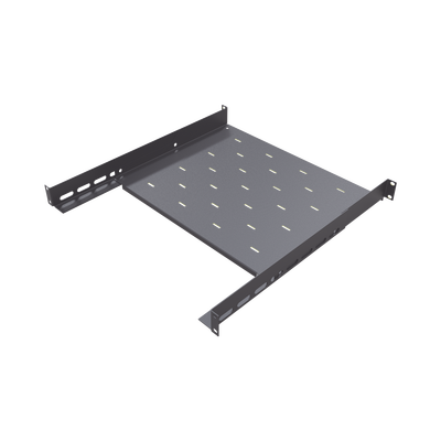 Charola para Gabinetes y Racks de Pared de 4 puntos de Fijación, Profundidad Ajustable de 347 a 489 mm - Toer