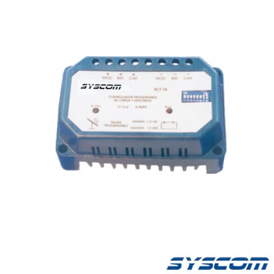 SCT120MC Tempocontrolador para Sistemas Fotovoltáicos 12 Vcc., 20 A.