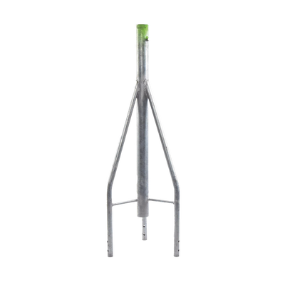 Tramo de Remate (Copete) para Tramo STZ-30 Galvanizado Electrolítico con Opresores para Pararrayo. - Toer
