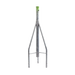 Tramo de Remate (Copete) para Tramo STZ-30 Galvanizado Electrolítico con Opresores para Pararrayo. - Toer