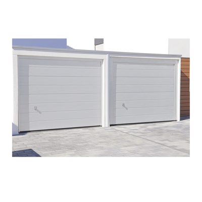 Sección para puerta de Garage / Lisa / Color blanco / Para GARAGE147 / Estilo Americana.