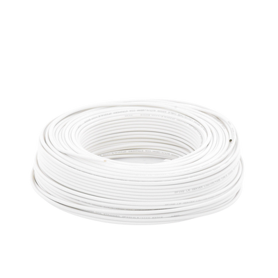 Bobina de 100 Metros / Cable de CCA / 4 x 22 AWG / Tipo Aluminio Revestido de Cobre / Aplicaciones en Alarmas de Intrusión /Automatización - Toer