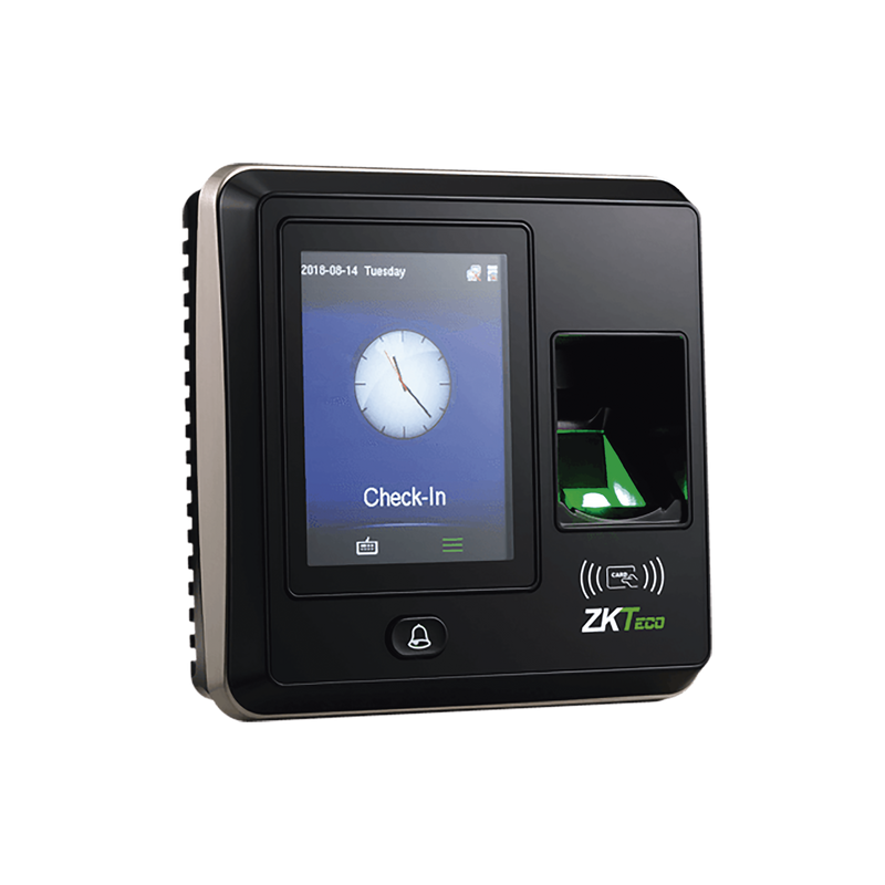 SF-300 Terminal Biométrica con Pantalla de 2.8 / Hasta 1,500 Huellas / IP