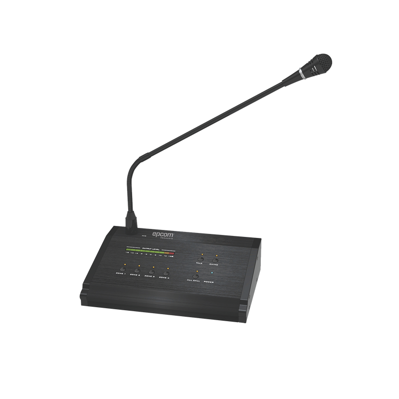 Micrófono a Distancia de 4 Zonas para Sistema de Voceo SF4240MP â?? No compatible con SF4240UC o SF2240UC