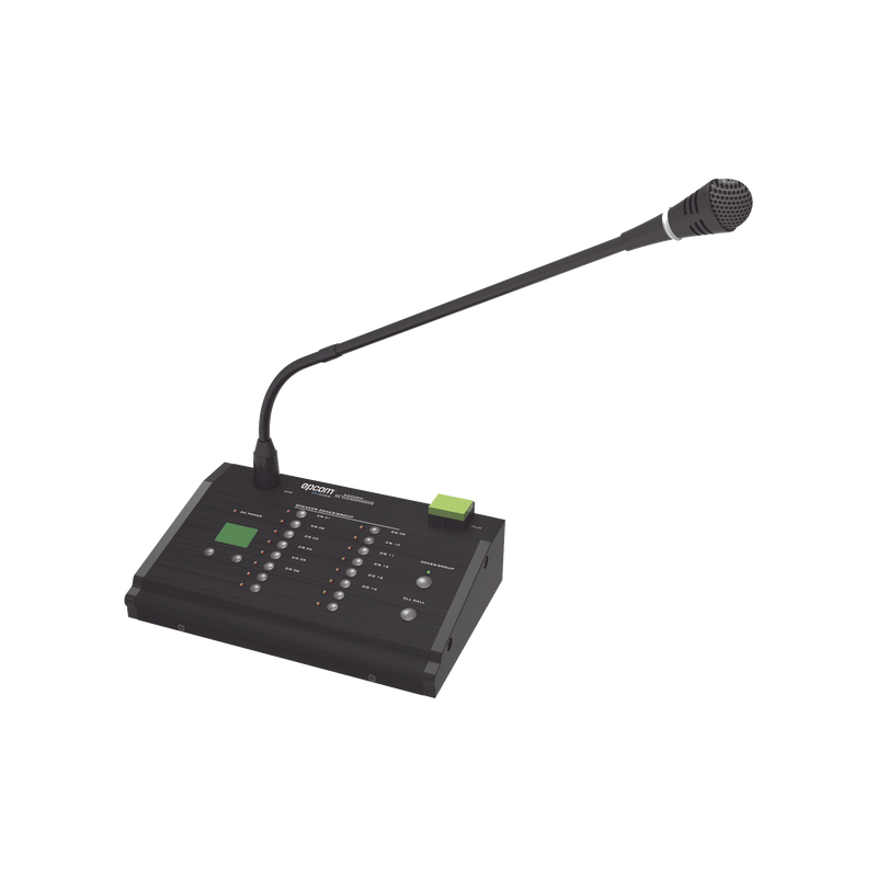Microfono de 16 Zonas | Soporta Máximo 32 Pzas en Cascada
