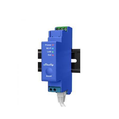 Relevador / Contacto Seco / Interruptor WIFI/ Industrial y residencial inteligente / Hasta 16A / Soporta Google y Alexa / Nube P2P y control Local / 1 canal y puerto ethernet - Toer