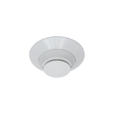 Detector de Humo y Calor / Direccionable / Tecnología SK / Incluye Base / 57 °C / Color Blanco