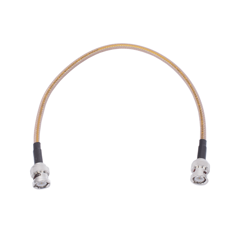 Jumper de 30.5 cm con cable LP142 BNC Macho a BNC Macho.
