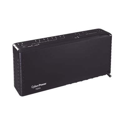 UPS de 750 VA/375 W, Topología Standby, Entrada 120 Vca NEMA 5-15P, de Escritorio, Con 8 Tomas NEMA 5-15R - Toer