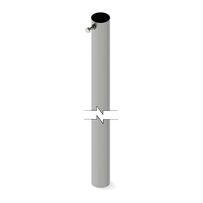 Mástil de 3 metros, 1-1/4" Diam. (Requiere accesorios de Instalación). - Toer